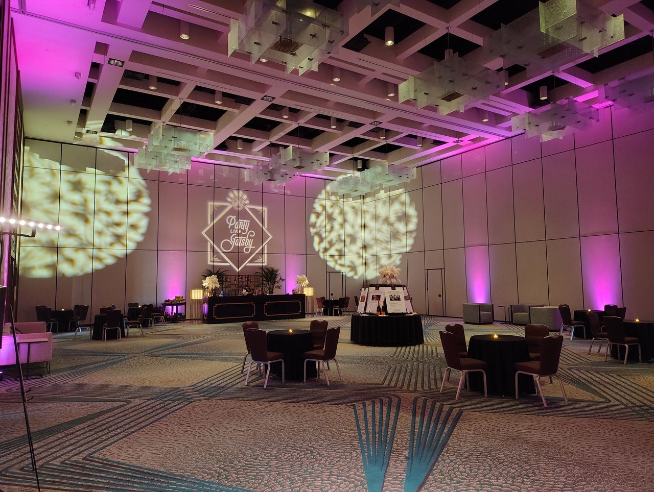 Conference AV and general session setup