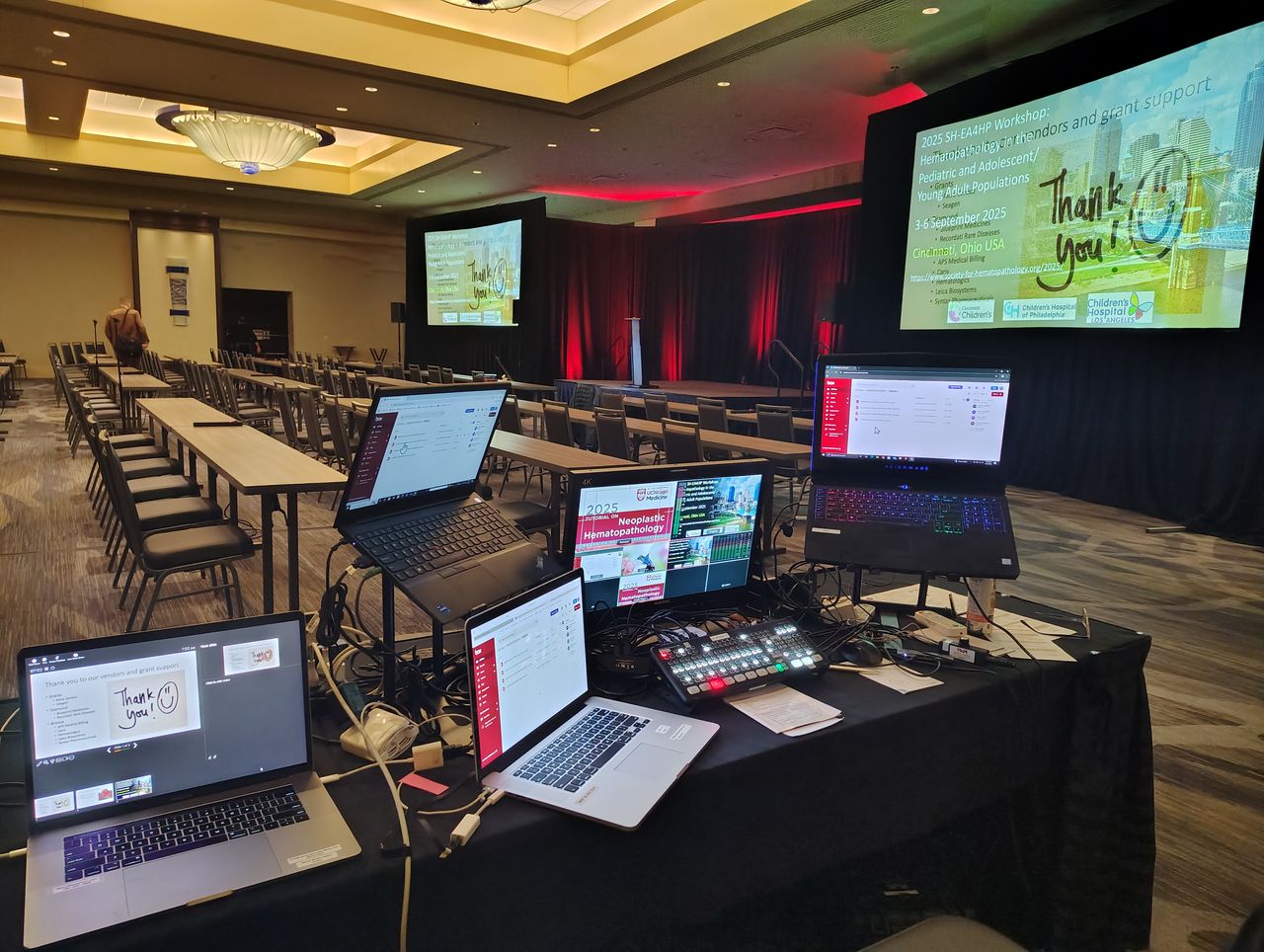 Live event video control and switching station